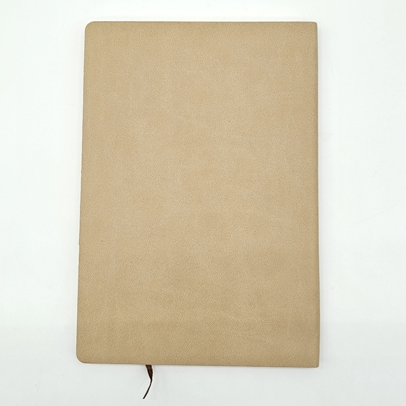 Tree of Life Faux Leather Journal Bamboo Pen Inspirational Bookmark Set Tan Gree - Picture 3 of 12